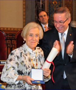 Medalla d'Or de la Universitat de Barcelona, 2011