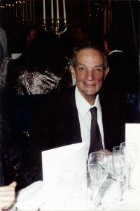 J. Planas en el banquete en 1994.