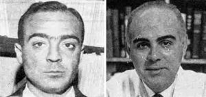 Lluís Cornudella i David Cardús, quan reberen el  premi August Pi i Sunyer del Institut d’Estudis Catalans (1968).