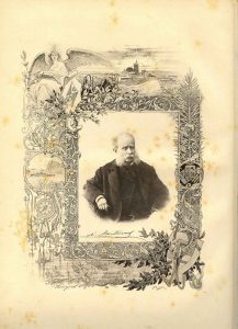 Portada de: MONTURIOL, Narcís. Ensayo sobre el arte de navegar por debajo del agua. Barcelona, Imprenta de Henrich y Cía., 1891.