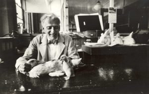 Photographer Ken Heyman did a 1957 report on Duran Reynals in Life Magazine. He appears with ducks, the animals with which he demonstrated that Rous sarcoma was not specific to chickens.