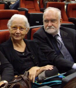 Jaume Porta i Marta López-Acevedo professors convidats de el XXV CDIE en Edafologia, San Luís Potosí, 2007 (Foto de N. García).